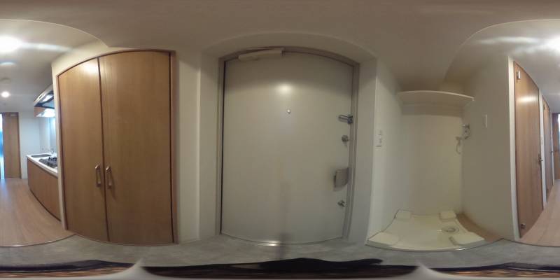 パノラマ画像玄関