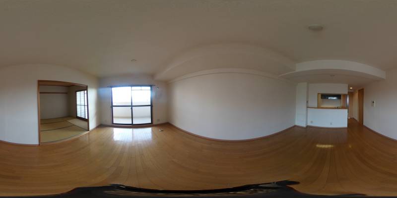 パノラマ画像洋室