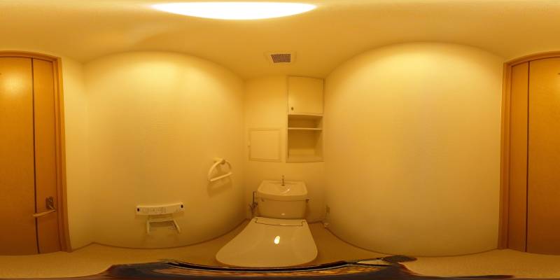 パノラマ画像トイレ