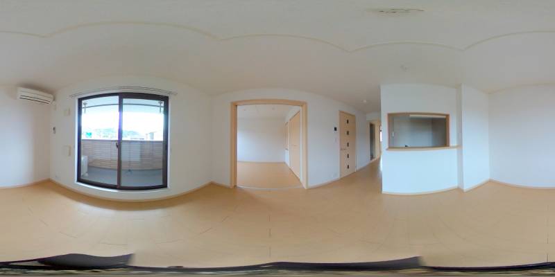 パノラマ画像リビング