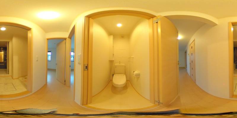 パノラマ画像トイレ