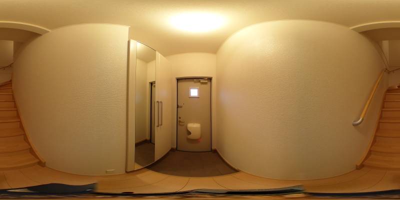 パノラマ画像玄関