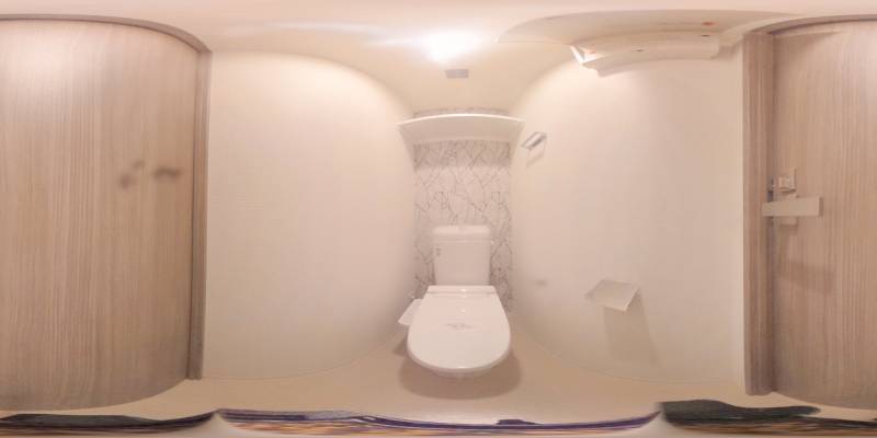 パノラマ画像トイレ