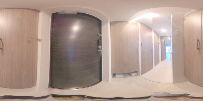 パノラマ画像玄関