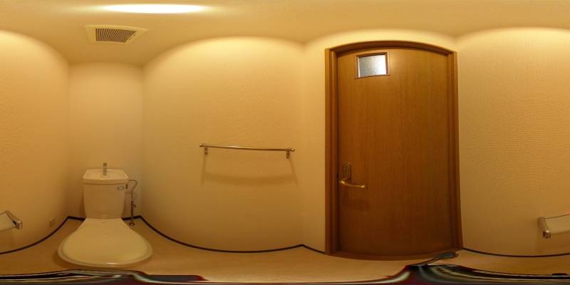 パノラマ画像トイレ