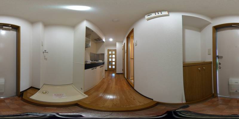 パノラマ画像玄関