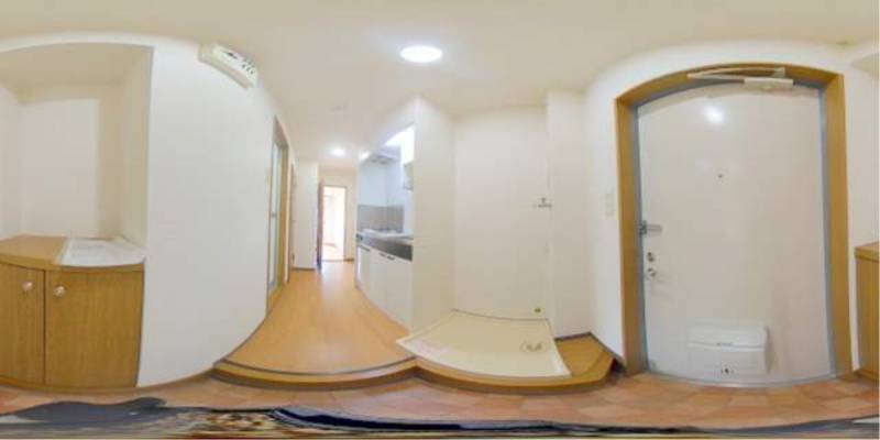 パノラマ画像玄関