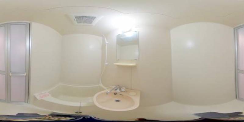 パノラマ画像洗面所