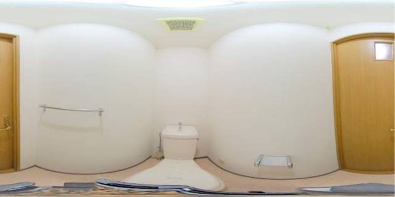 パノラマ画像トイレ