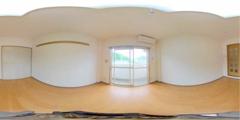 パノラマ画像洋室