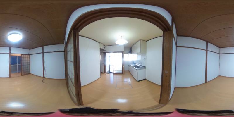 パノラマ画像洋室