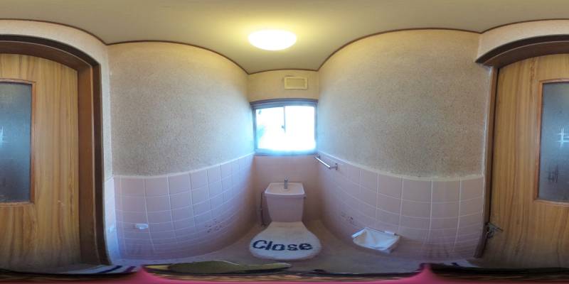 パノラマ画像トイレ