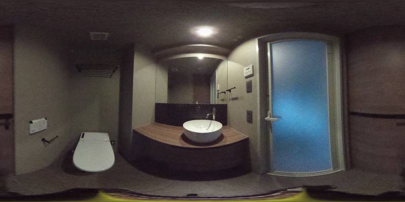 パノラマ画像洗面所