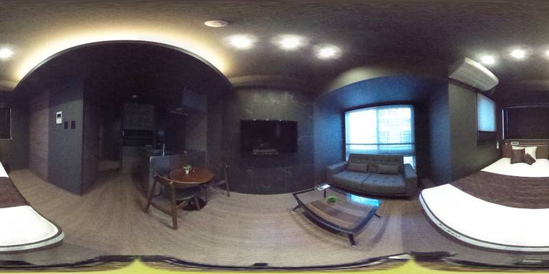 パノラマ画像洋室