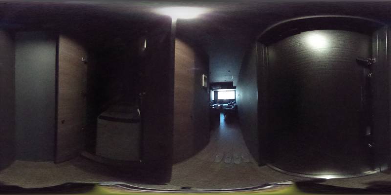 パノラマ画像玄関