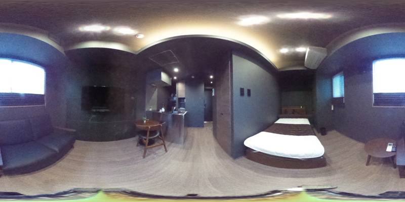 パノラマ画像洋室