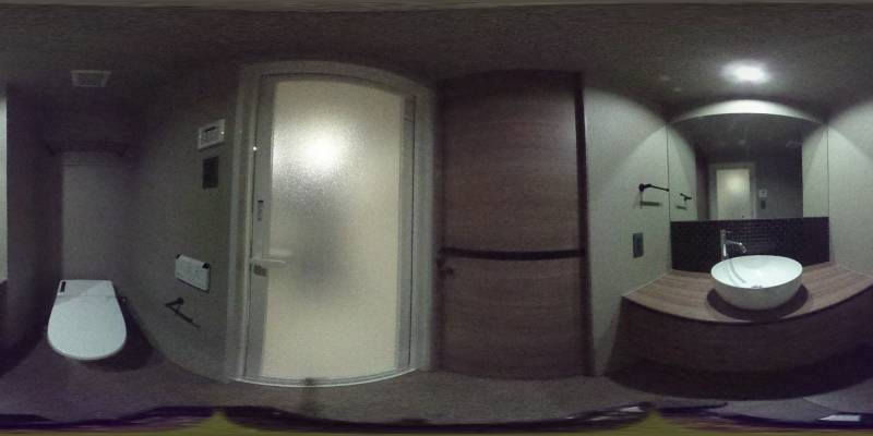 パノラマ画像洗面所