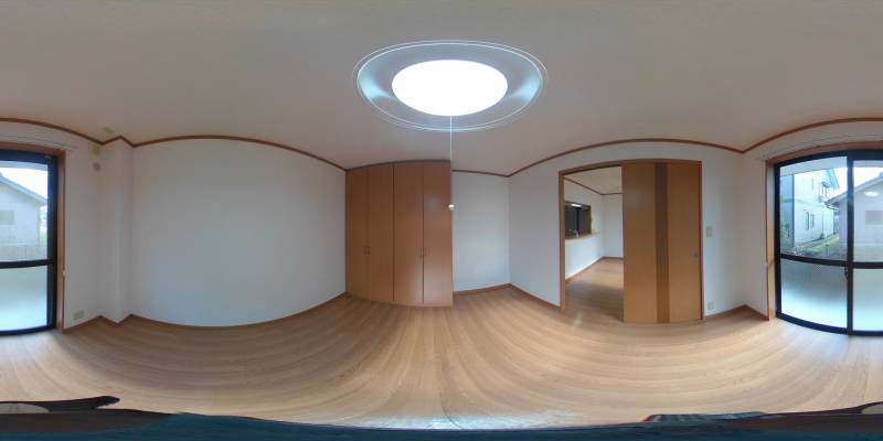 パノラマ画像洋室