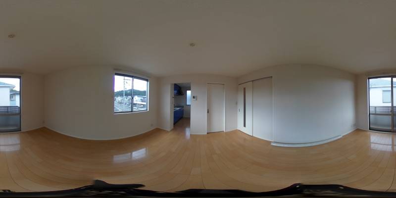 パノラマ画像洋室