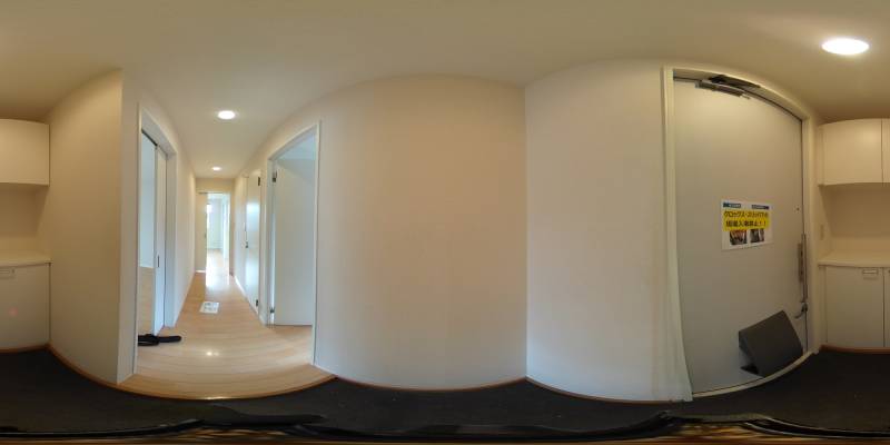 パノラマ画像玄関