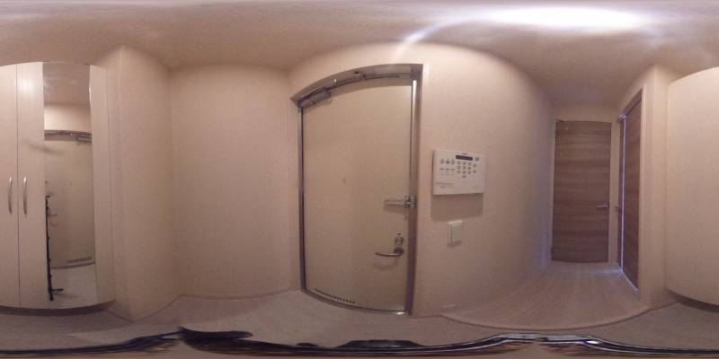 パノラマ画像玄関