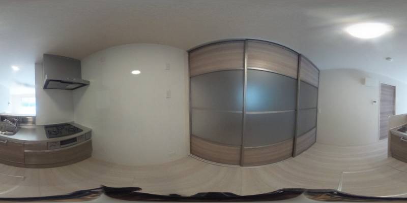 パノラマ画像キッチン