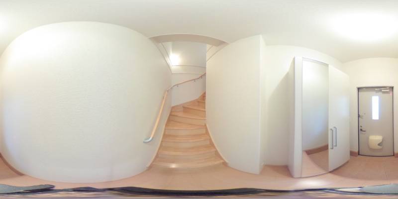 パノラマ画像玄関