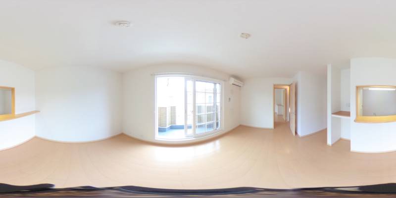 パノラマ画像リビング