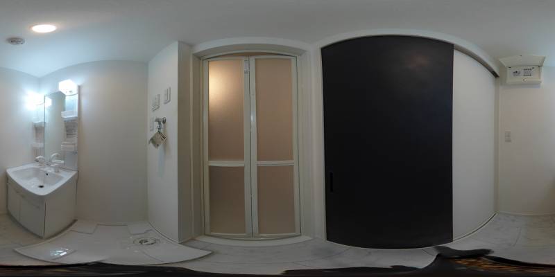 パノラマ画像洗面所