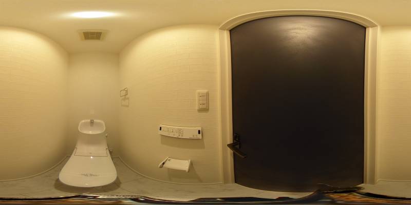 パノラマ画像トイレ