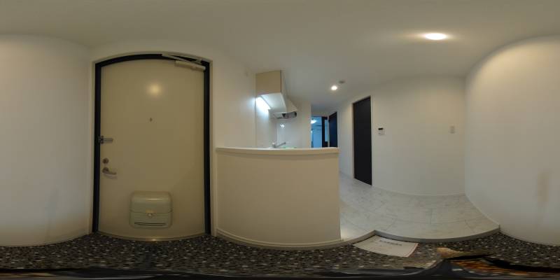 パノラマ画像玄関