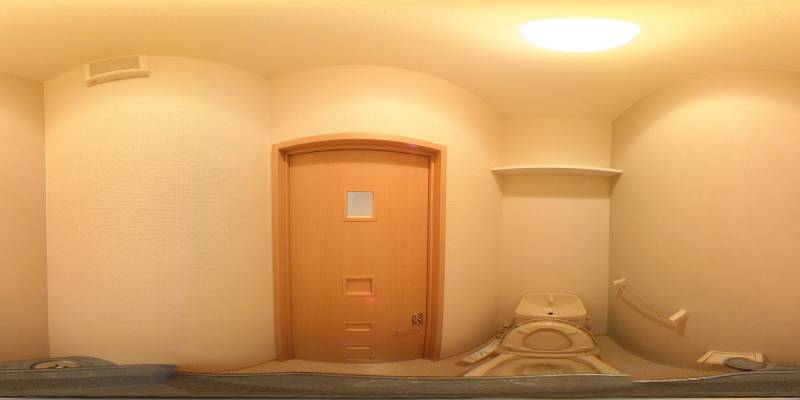 パノラマ画像トイレ