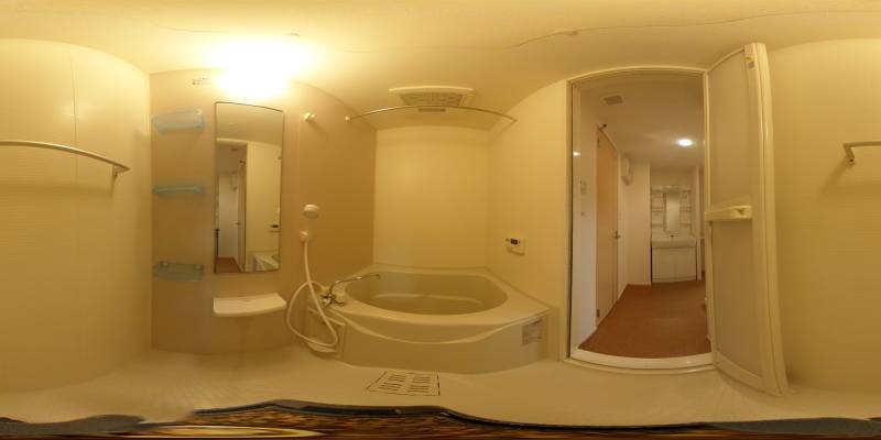 パノラマ画像バスルーム