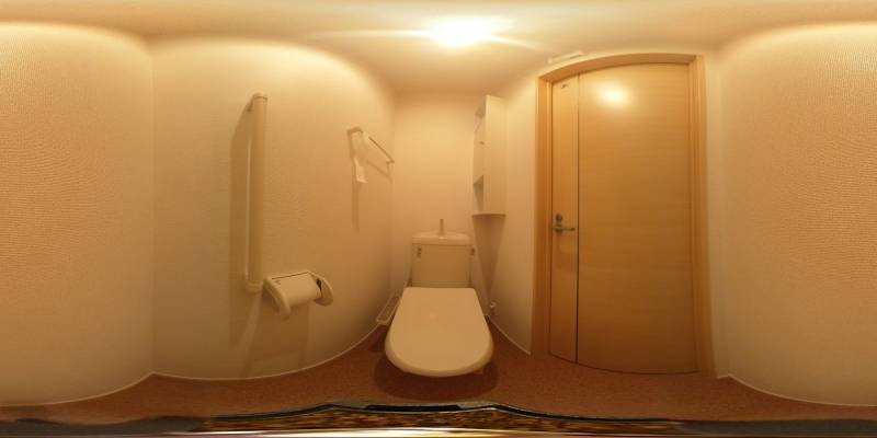 パノラマ画像トイレ