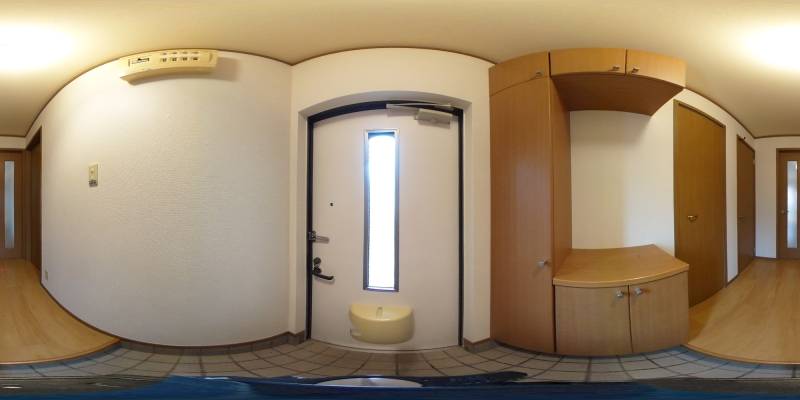 パノラマ画像玄関