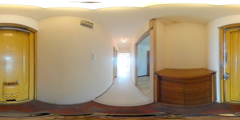 パノラマ画像玄関