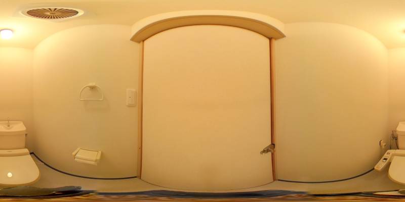 パノラマ画像トイレ