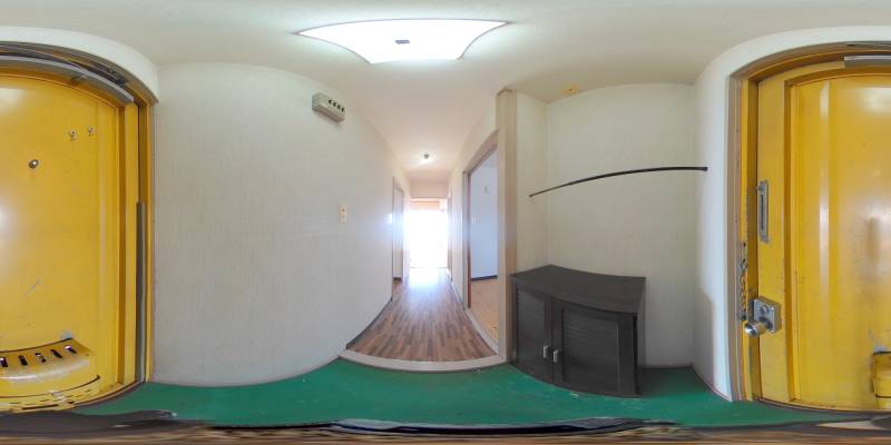 パノラマ画像玄関