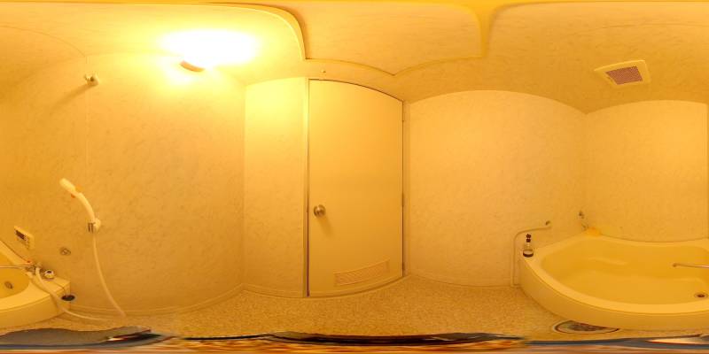 パノラマ画像バスルーム