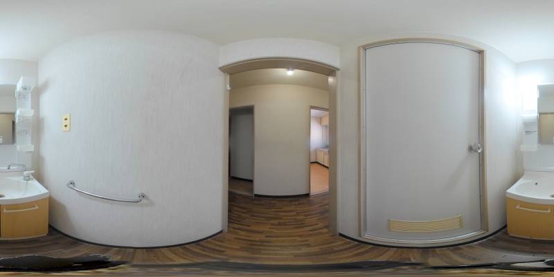 パノラマ画像洗面所