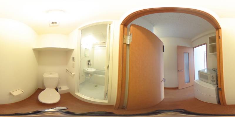 パノラマ画像トイレ