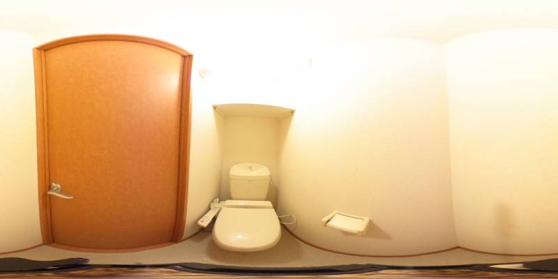 パノラマ画像トイレ