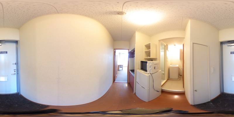 パノラマ画像玄関