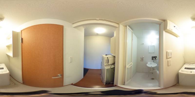 パノラマ画像洗面所