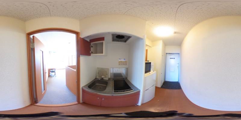 パノラマ画像キッチン