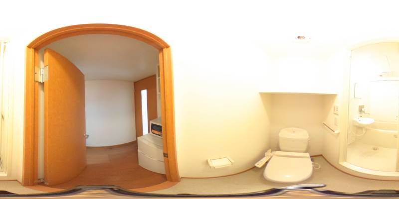 パノラマ画像トイレ