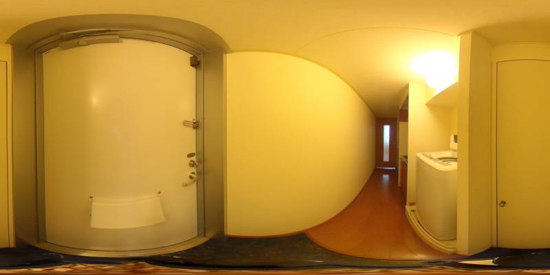 パノラマ画像玄関