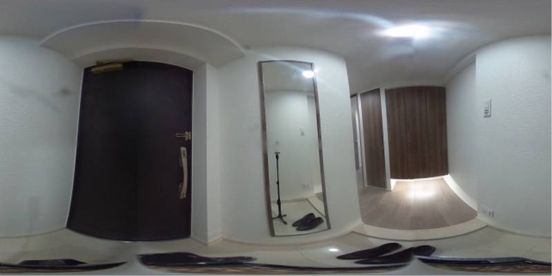 パノラマ画像玄関