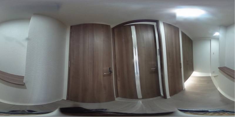 パノラマ画像玄関