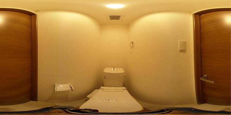 パノラマ画像トイレ